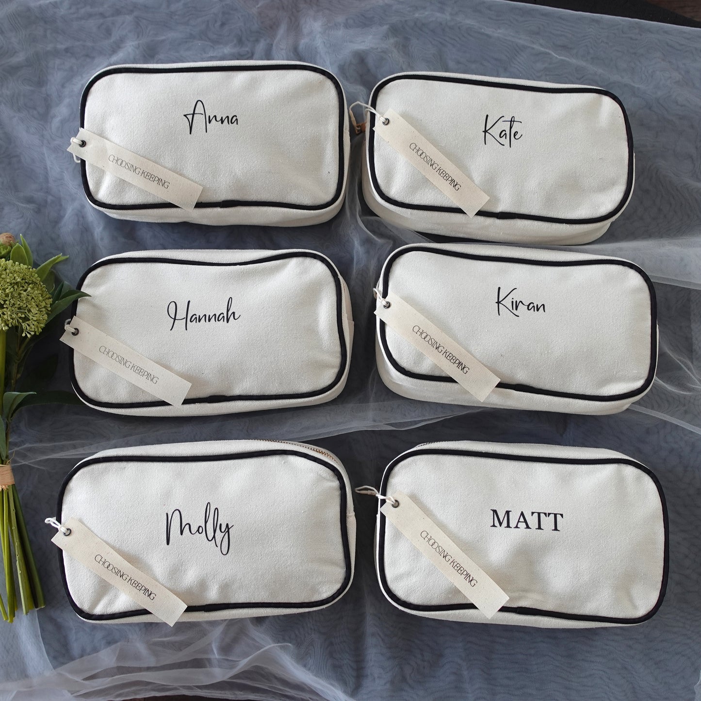 Custom Makeup Bag, Canvas Pen Case