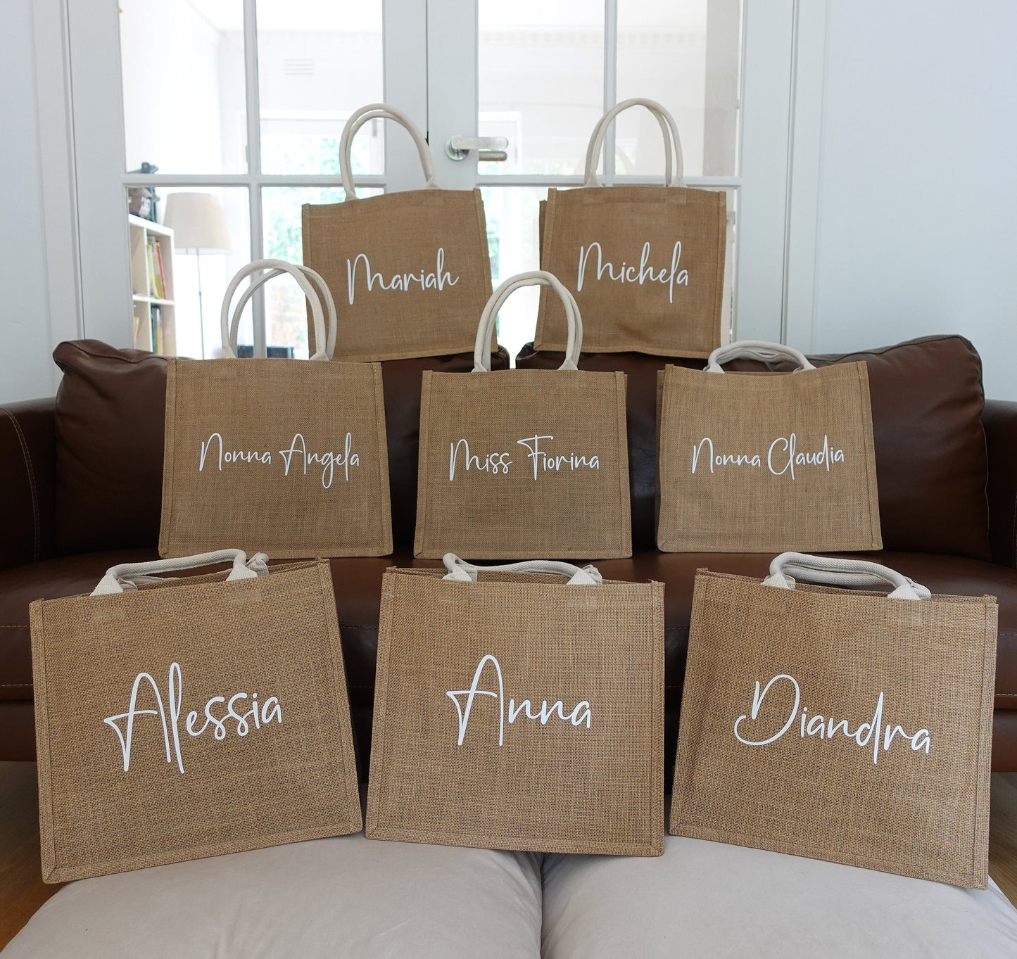 Personalized Jute Bag
