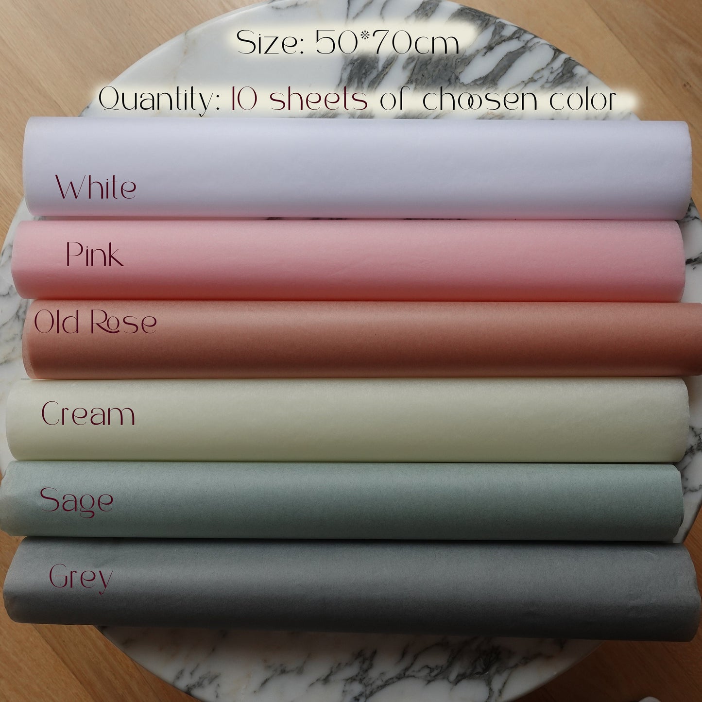 Neutral Tissue Paper