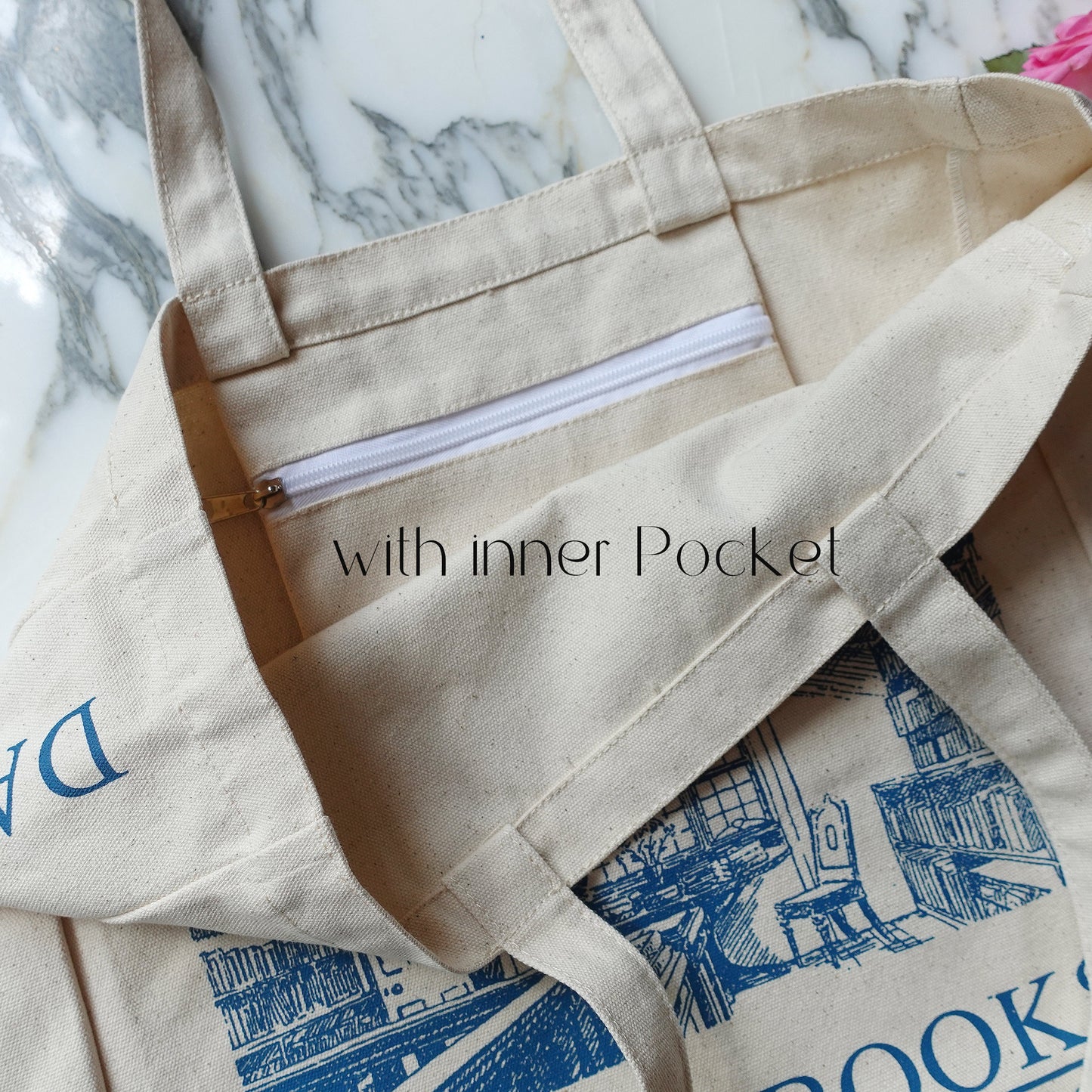 Books Canvas Tote Bag