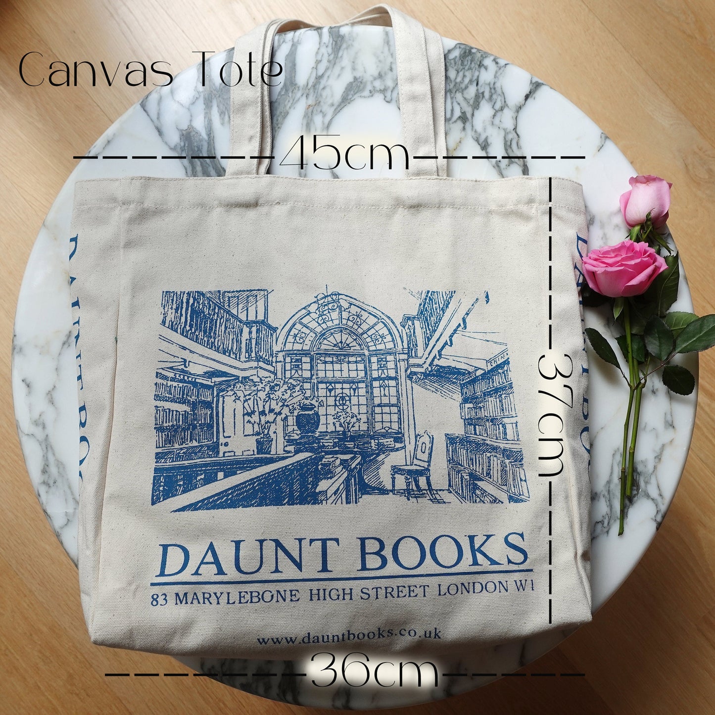 Books Canvas Tote Bag