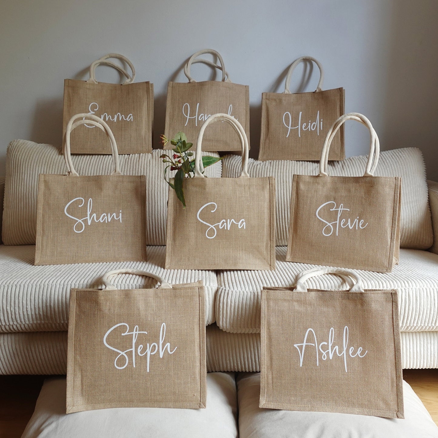 Personalized Jute Bag