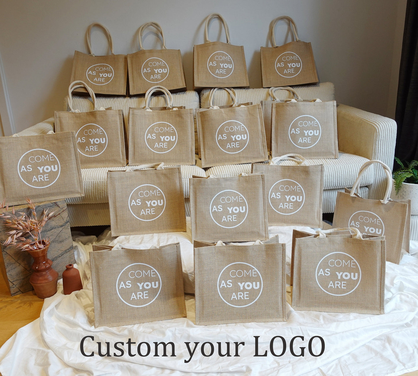 Personalized Jute Bag