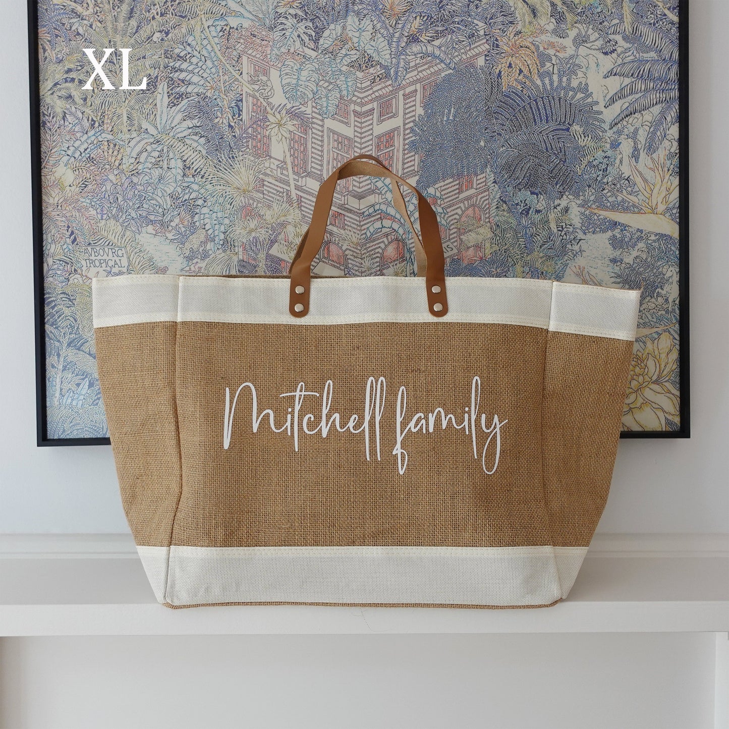 Personalized Jute Bag