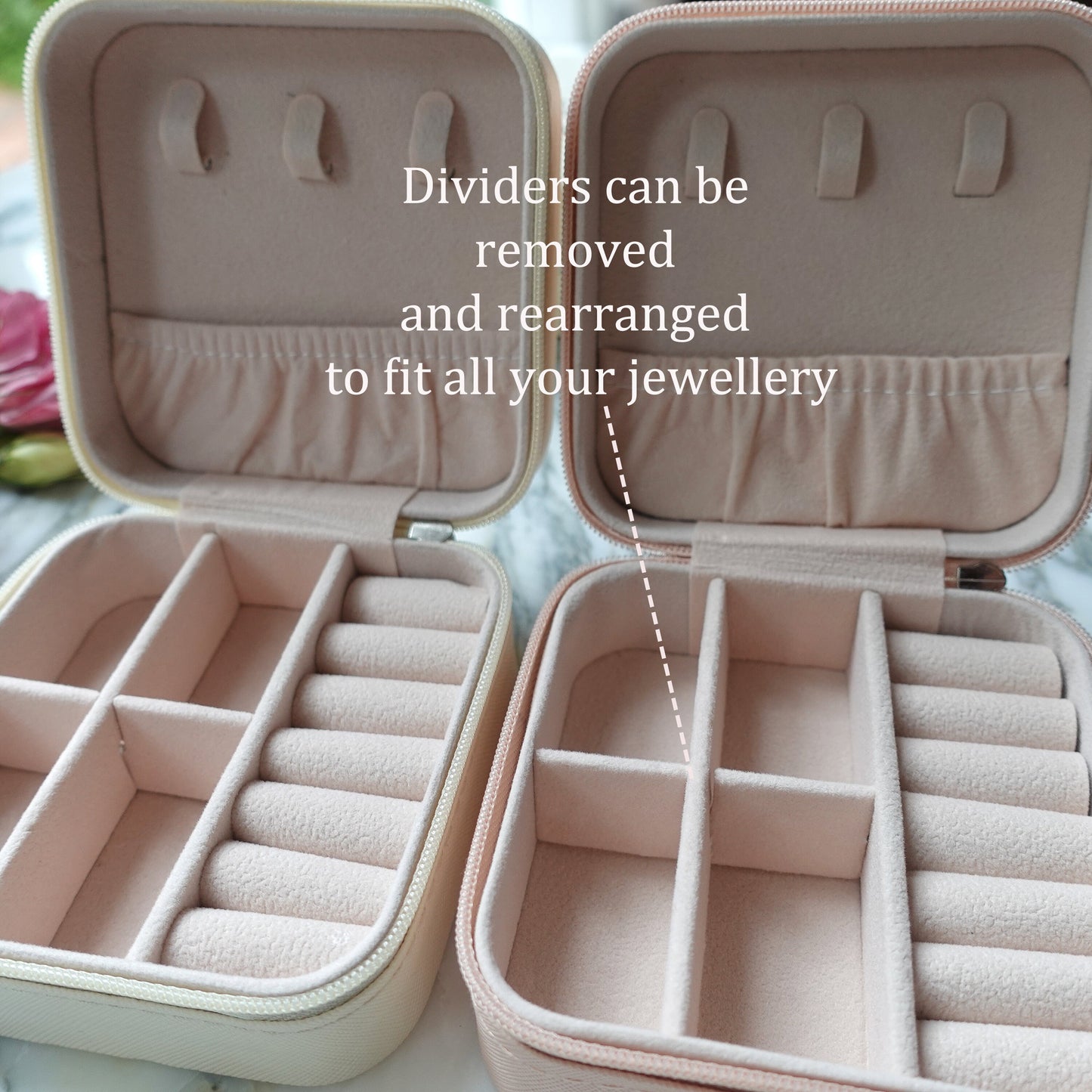 Personalized Jewelry Boxes with Ribbon