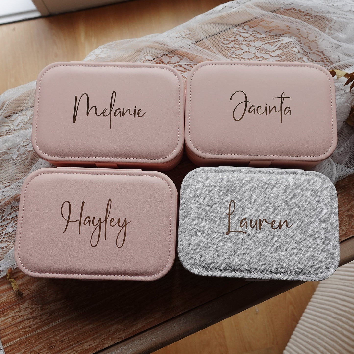 Personalized Jewelry Boxes