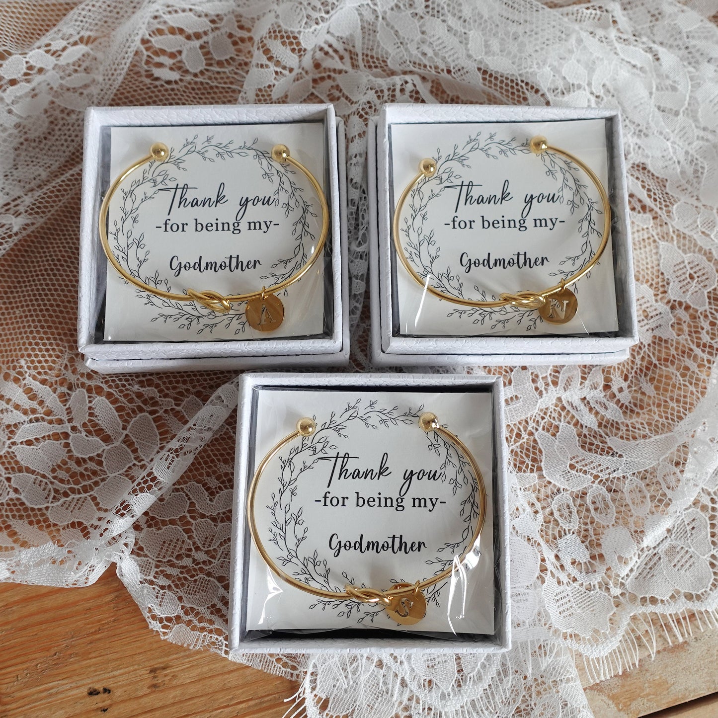 Personalized Tie the Knot Bracelet