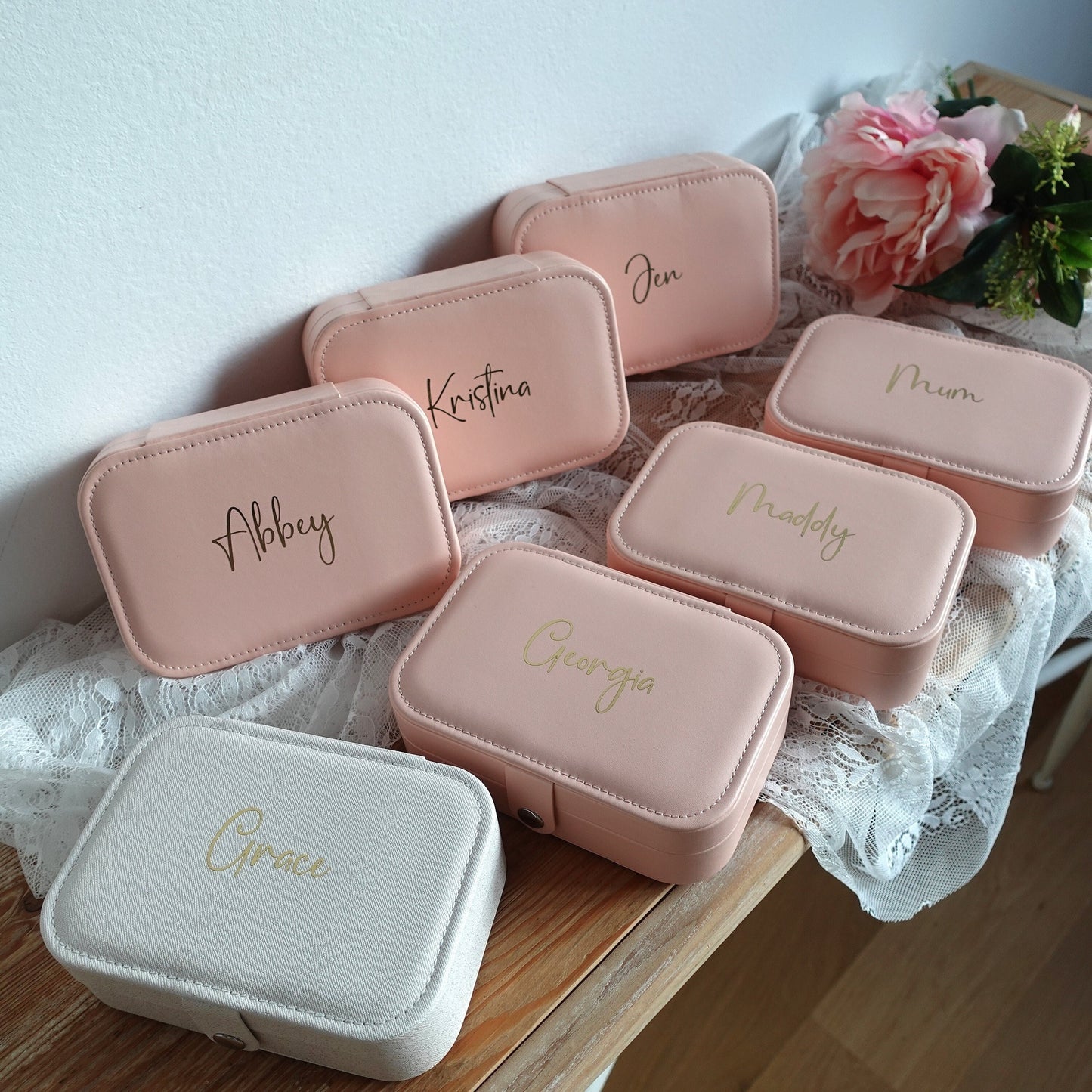 Personalized Jewelry Boxes