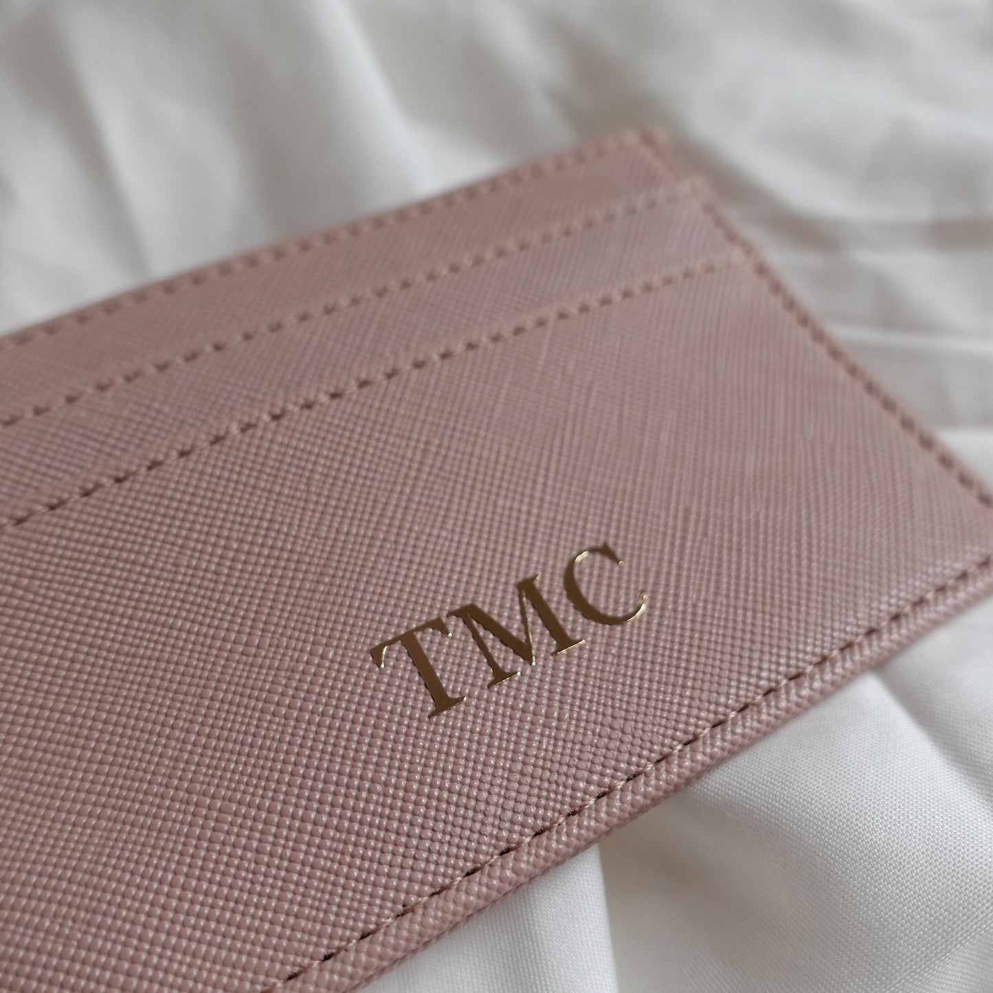 Personalised Leather Card Holder, Purse