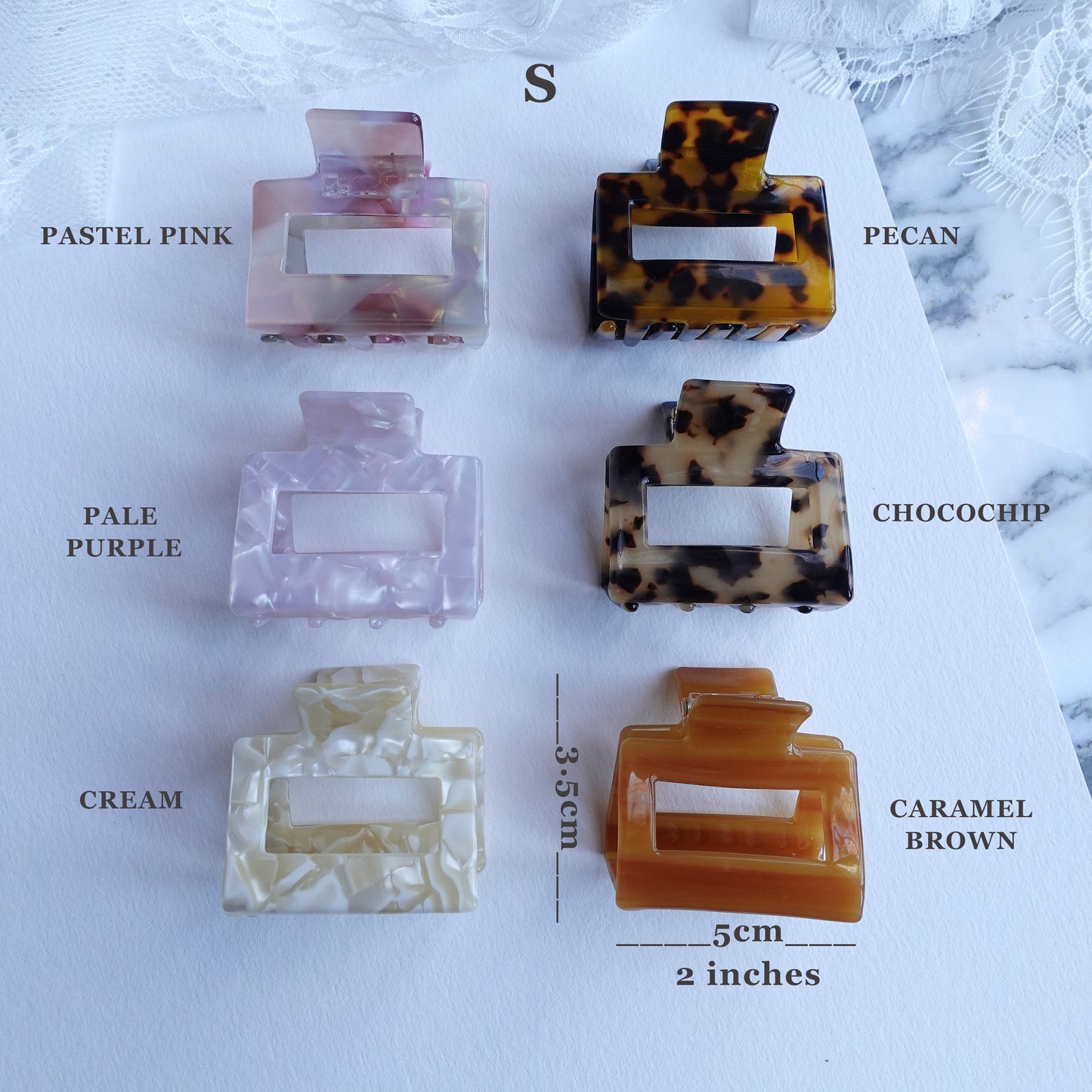 Acrylic Hair Claw