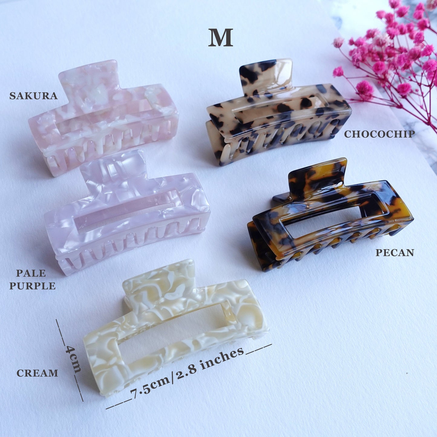 Acrylic Hair Claw