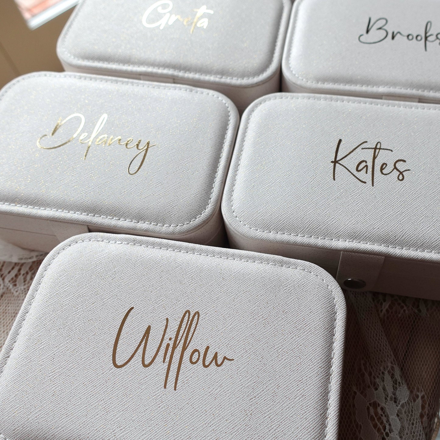 Personalized Jewelry Boxes