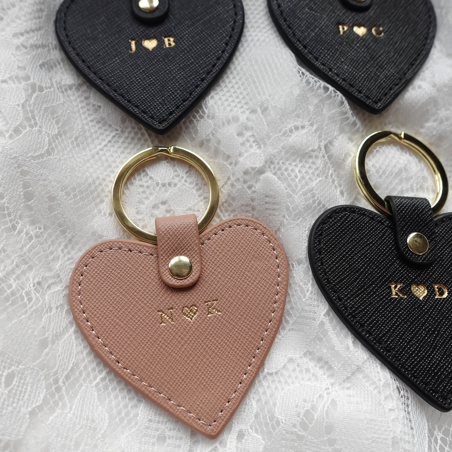 Personalised Heart Keychain