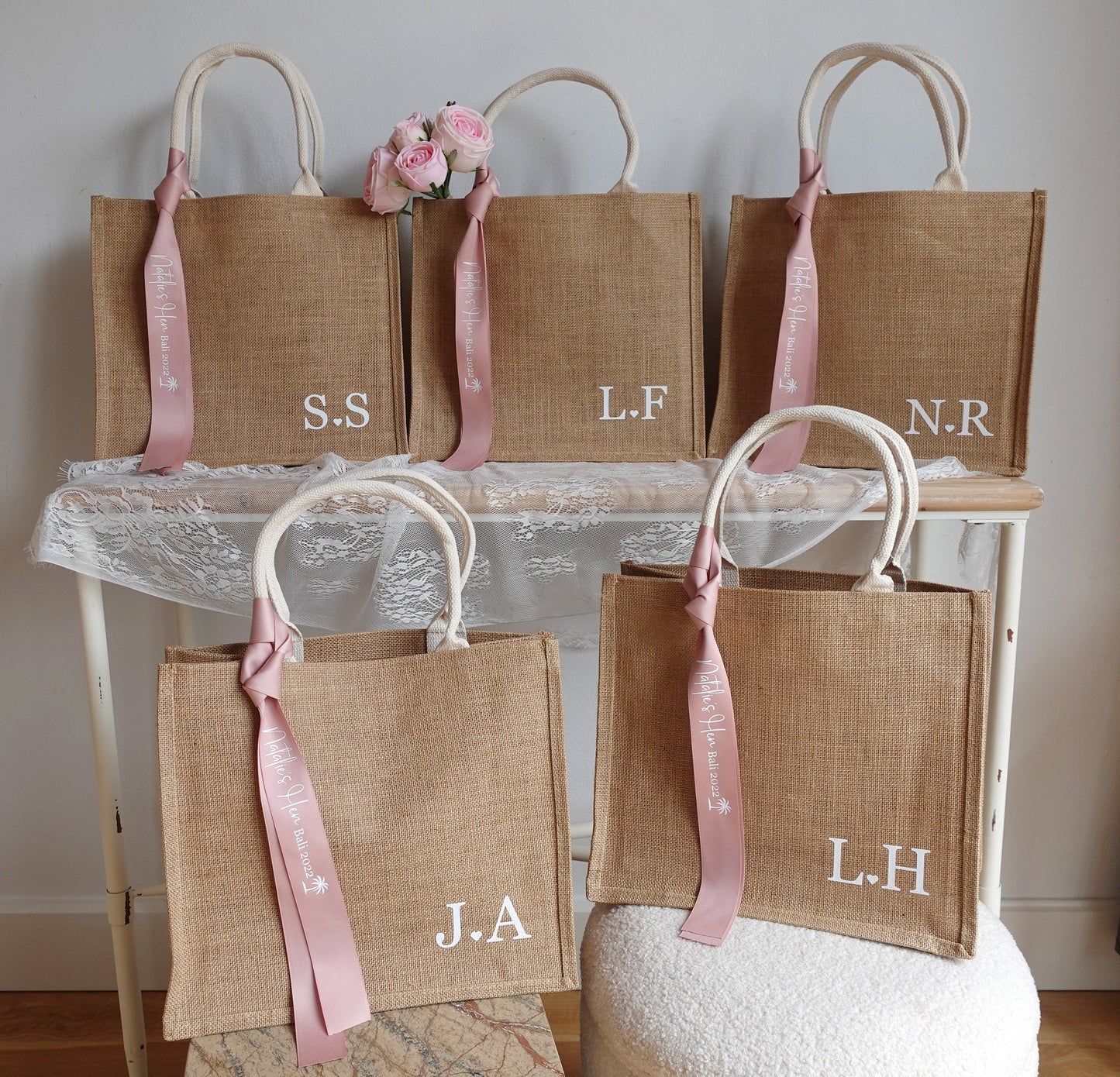 Personalised Monogram Tote Bag