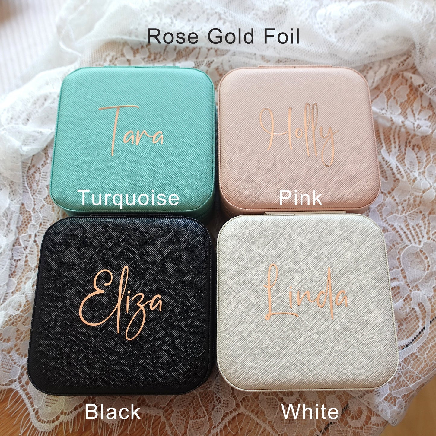 Personalized Jewelry Boxes