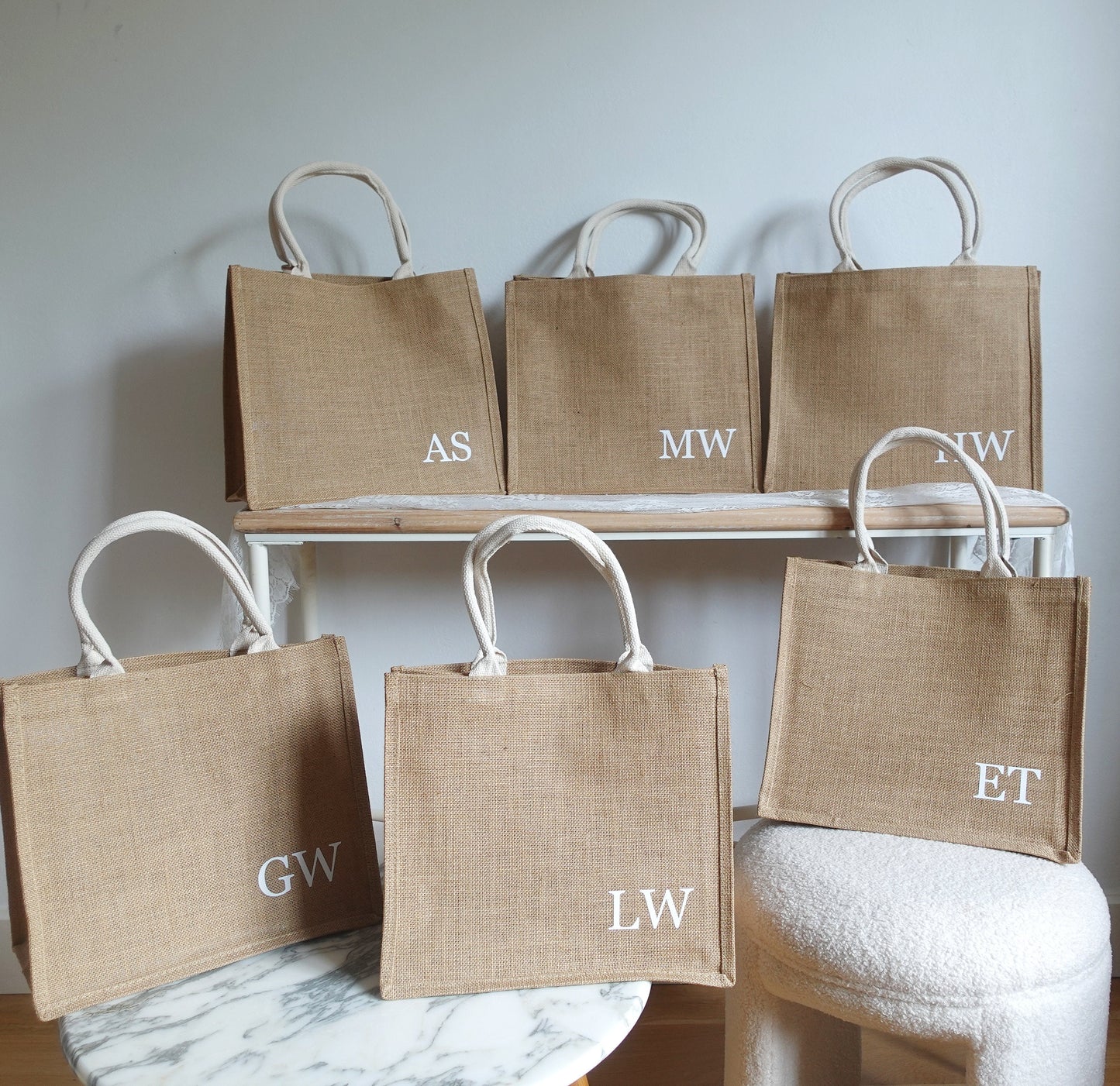 Personalised Monogram Tote Bag