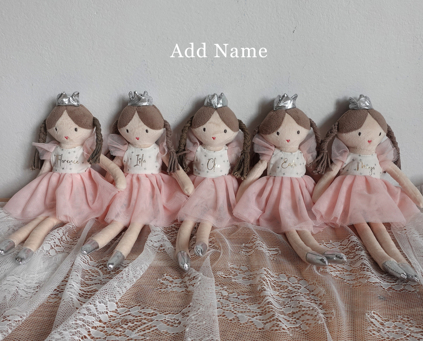 Personalised Flower Girl Proposal Doll