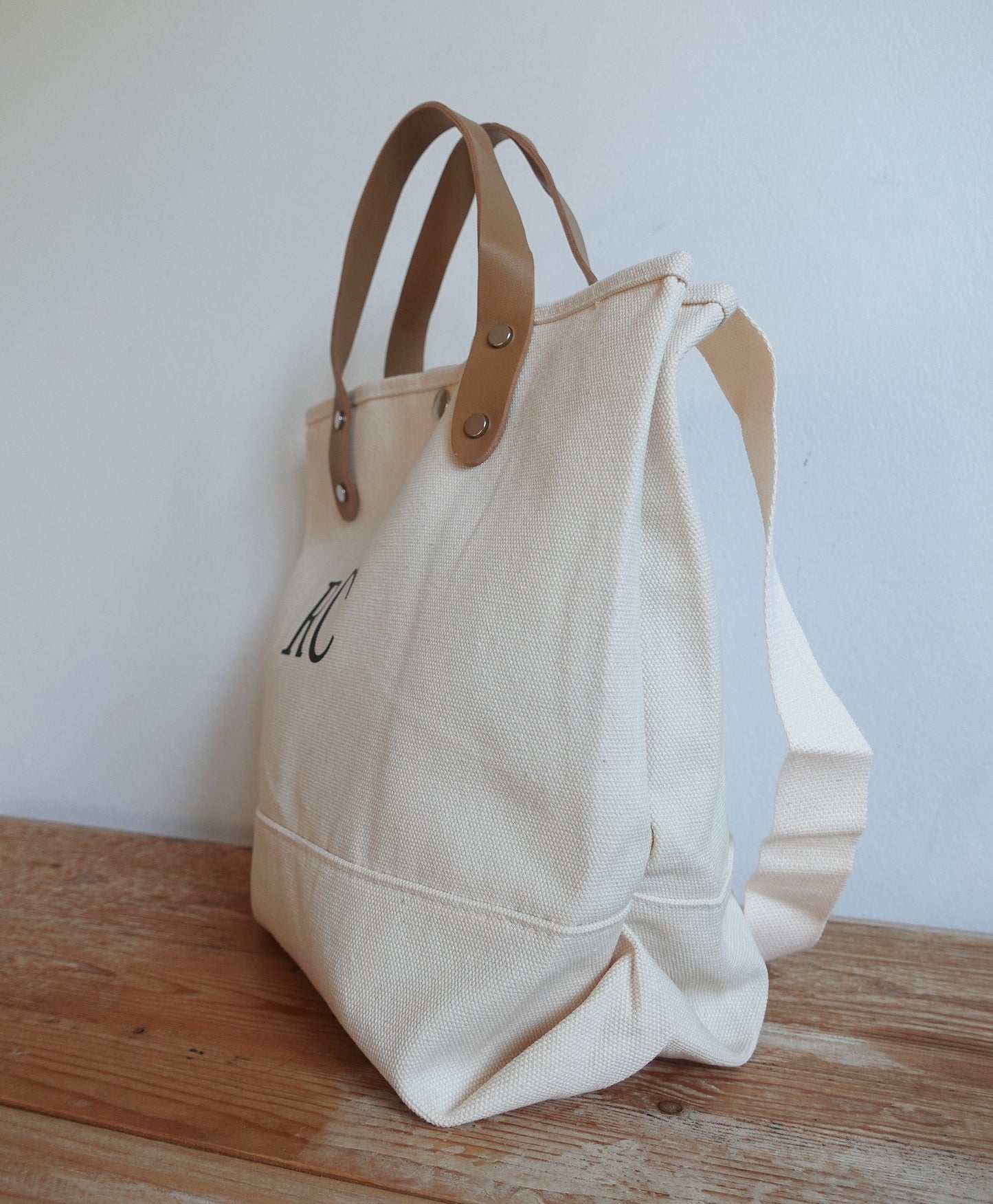 Personalized Canvas Crossbody Bag