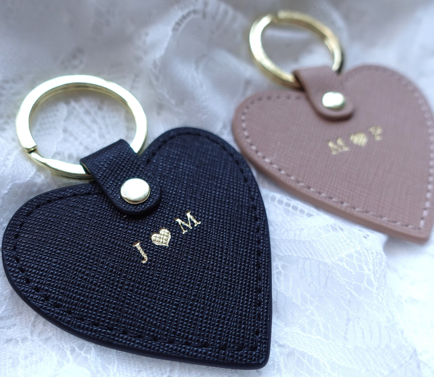 Personalised Heart Keychain