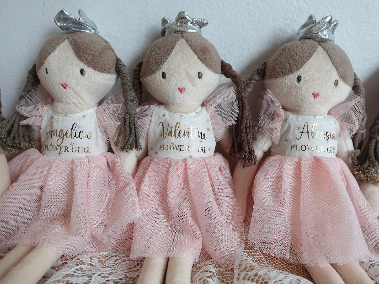 Personalised Flower Girl Proposal Doll