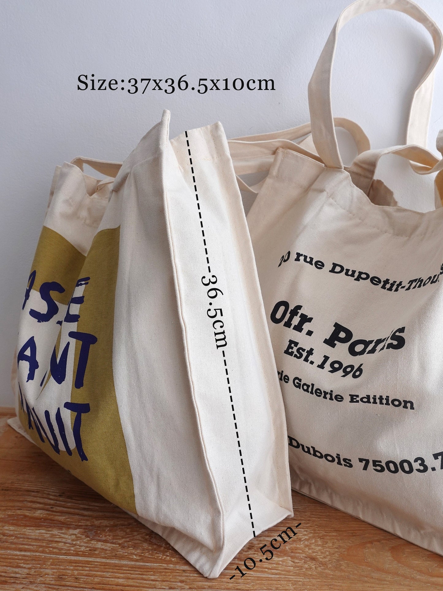 Double sided Cotton Tote Bag