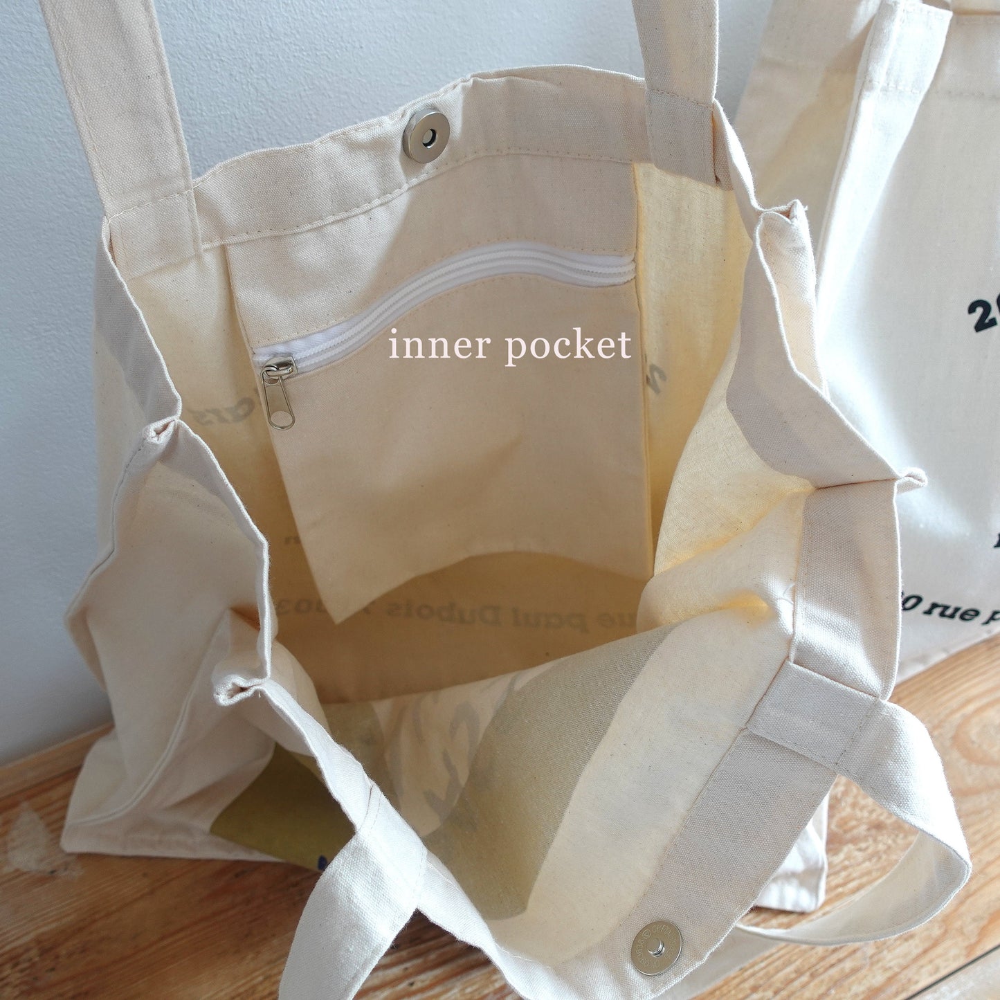 Double sided Cotton Tote Bag