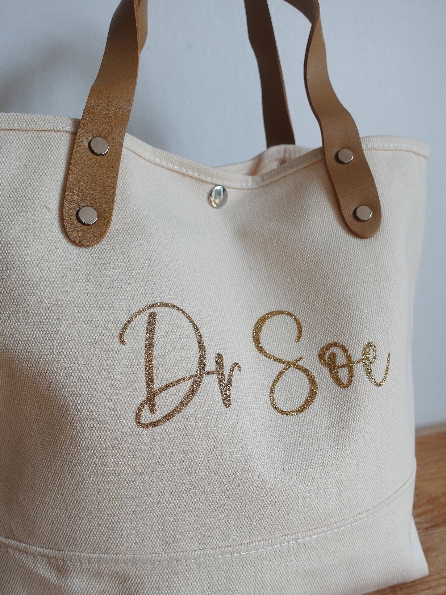 Personalized Canvas Crossbody Bag