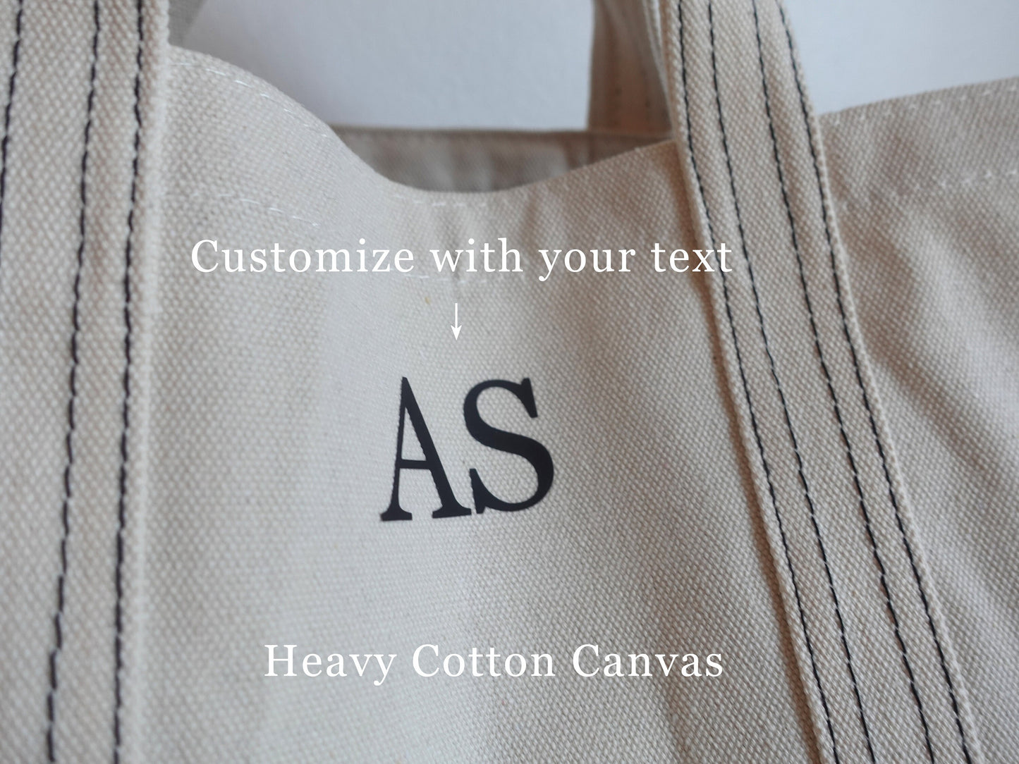 Personalized Canvas Tote Bag