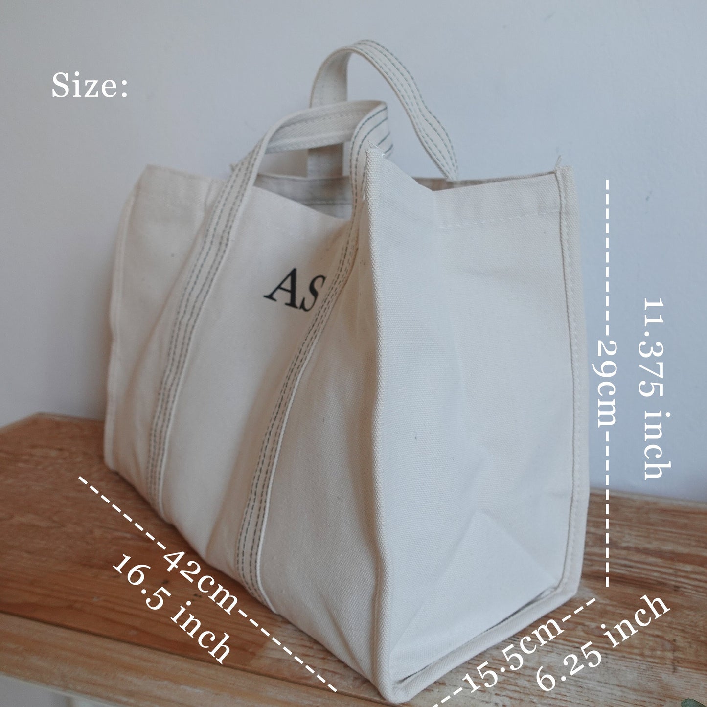 Personalized Canvas Tote Bag