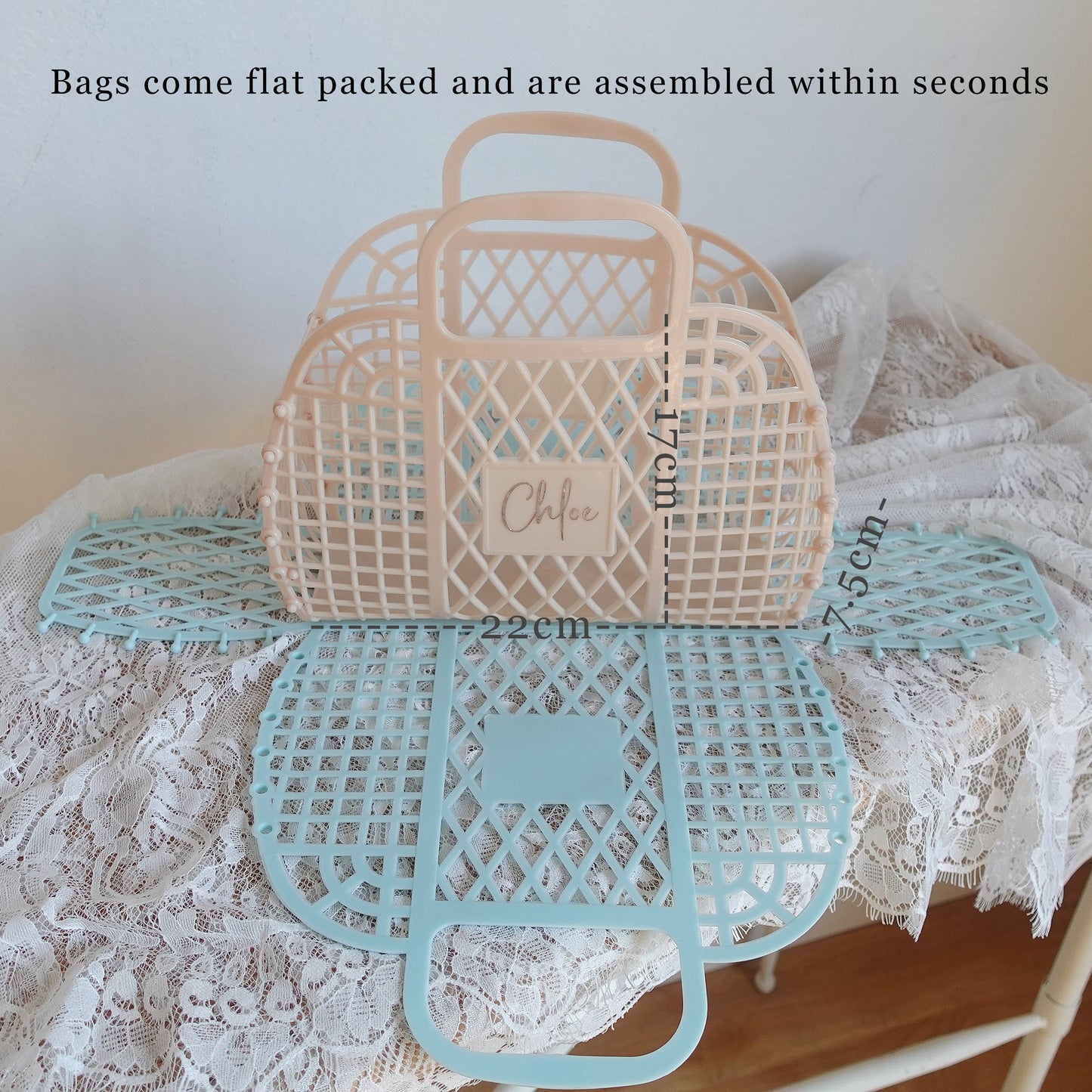 Personalized Jelly Bag, Gift Basket