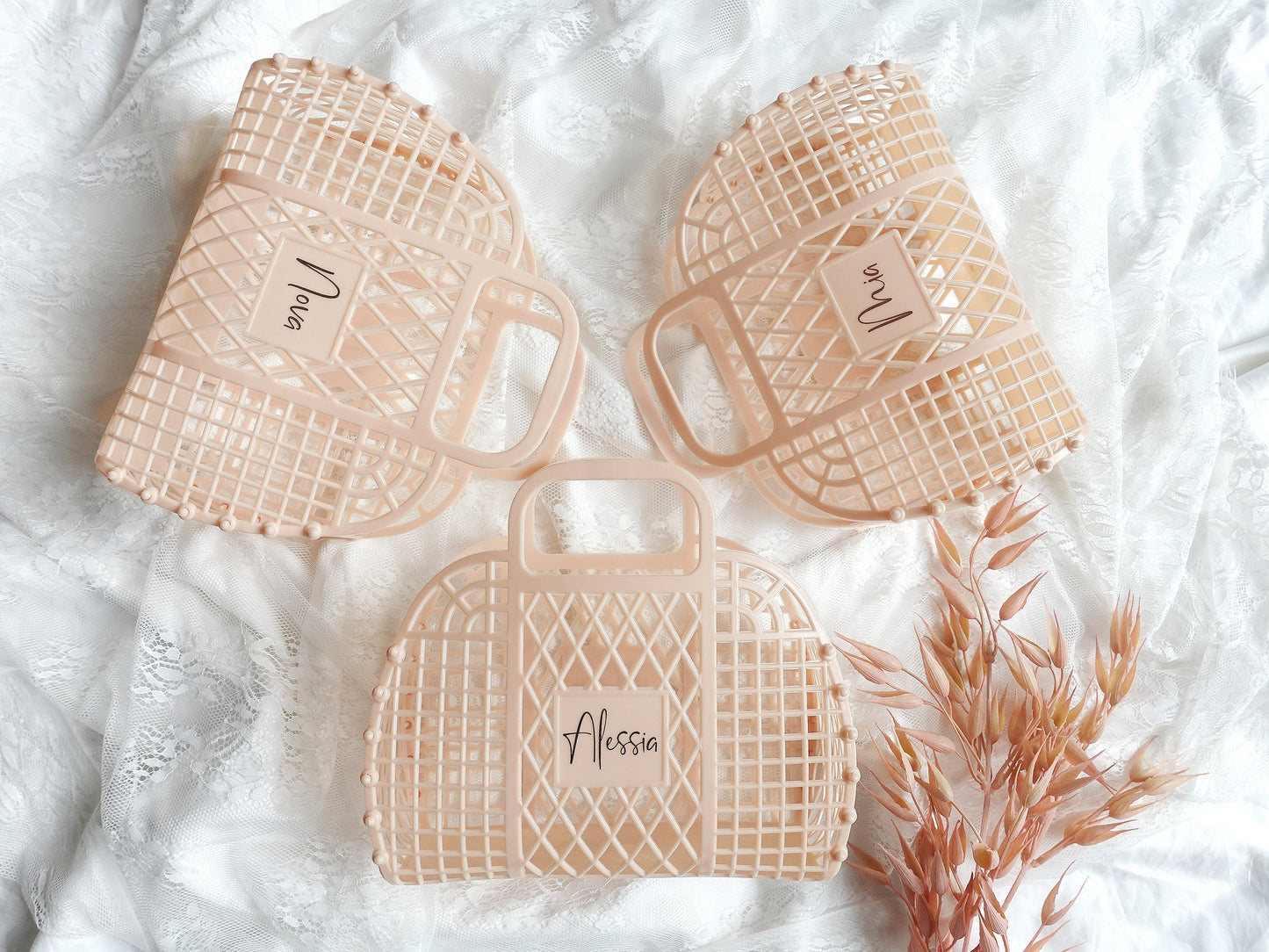Personalized Jelly Bag, Gift Basket