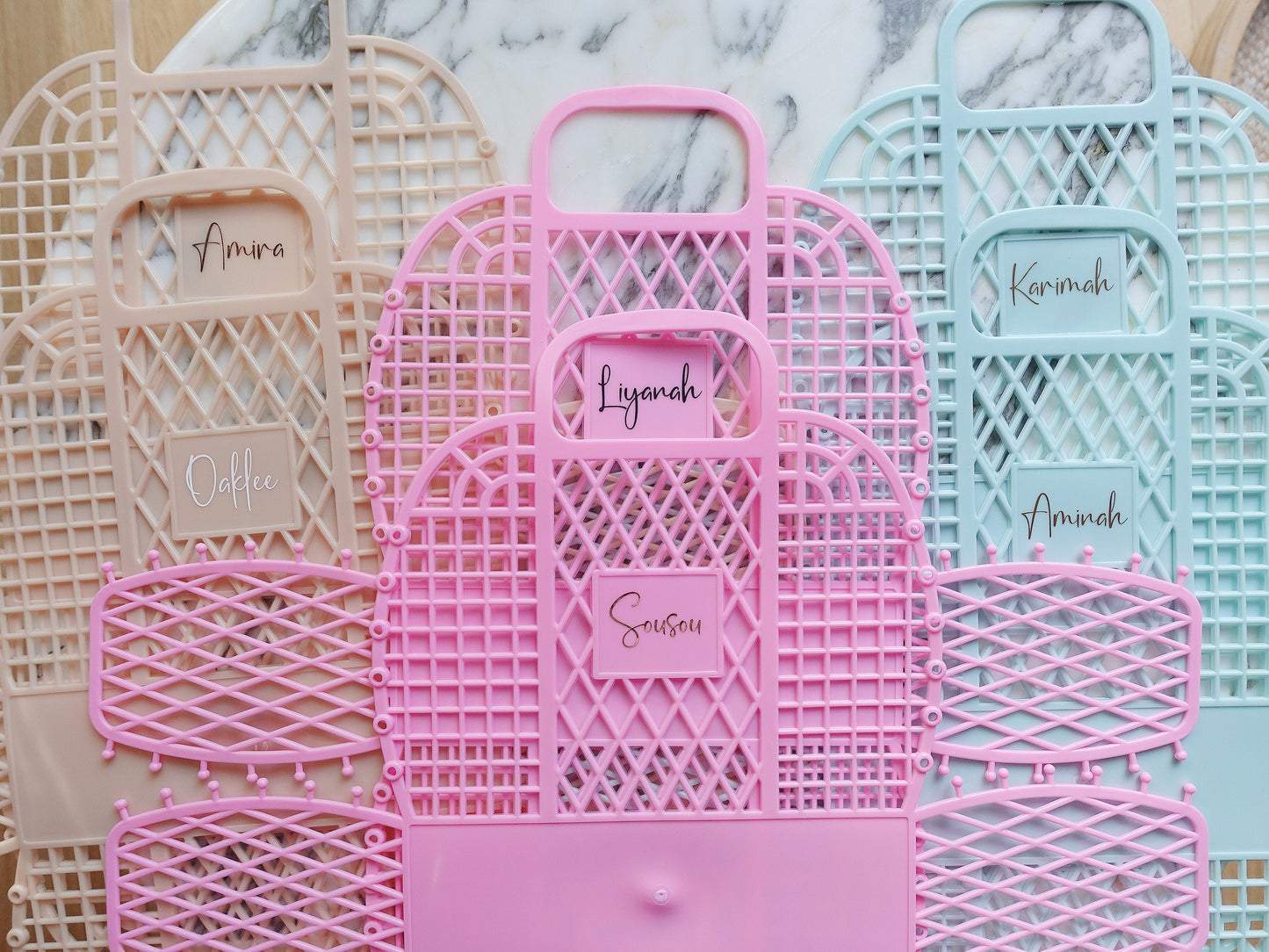 Personalized Jelly Bag, Gift Basket
