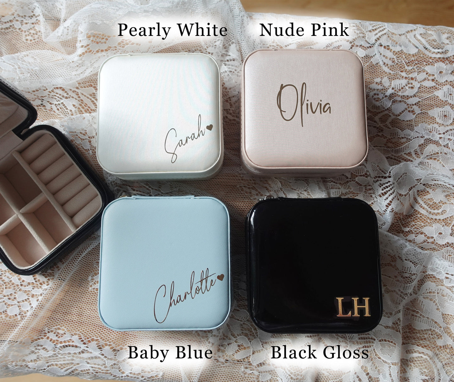 Personalized Jewelry Boxes