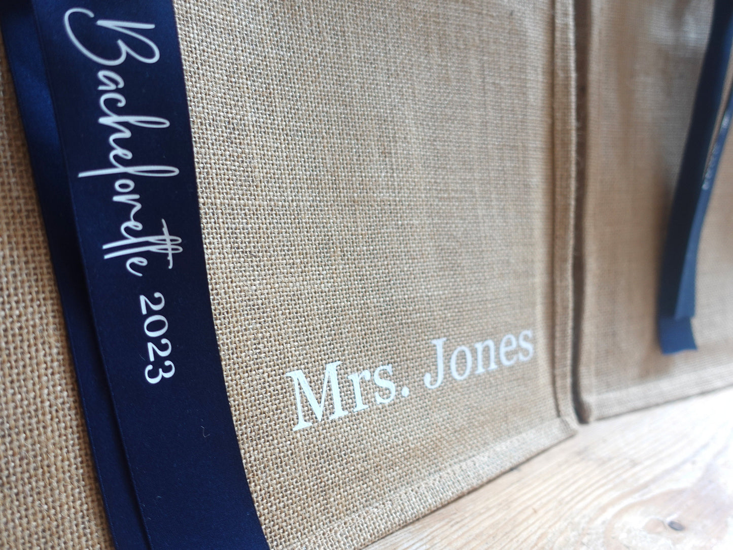 Personalised Monogram Tote Bag