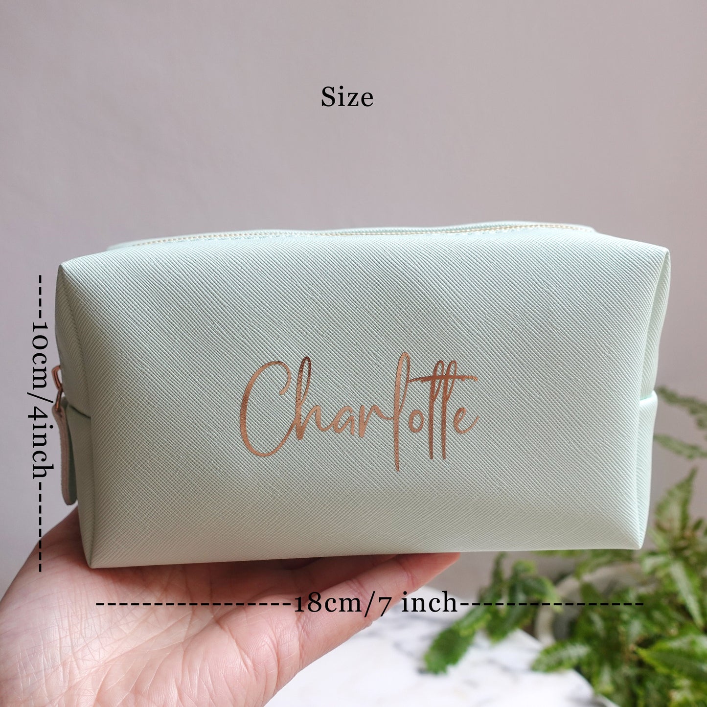 Toiletry Bag PU Leather Makeup Bag