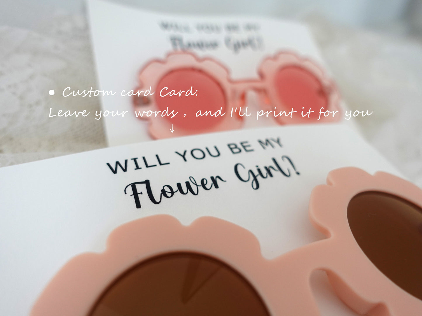 Kids sunglasses Flower Girl Gift
