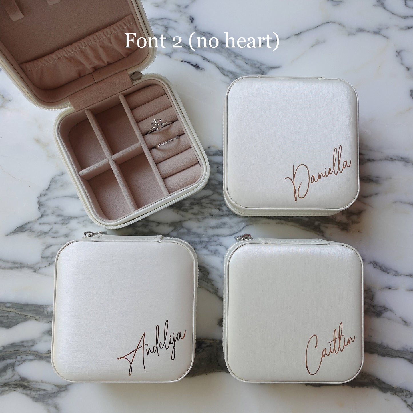 Personalized Jewelry Boxes