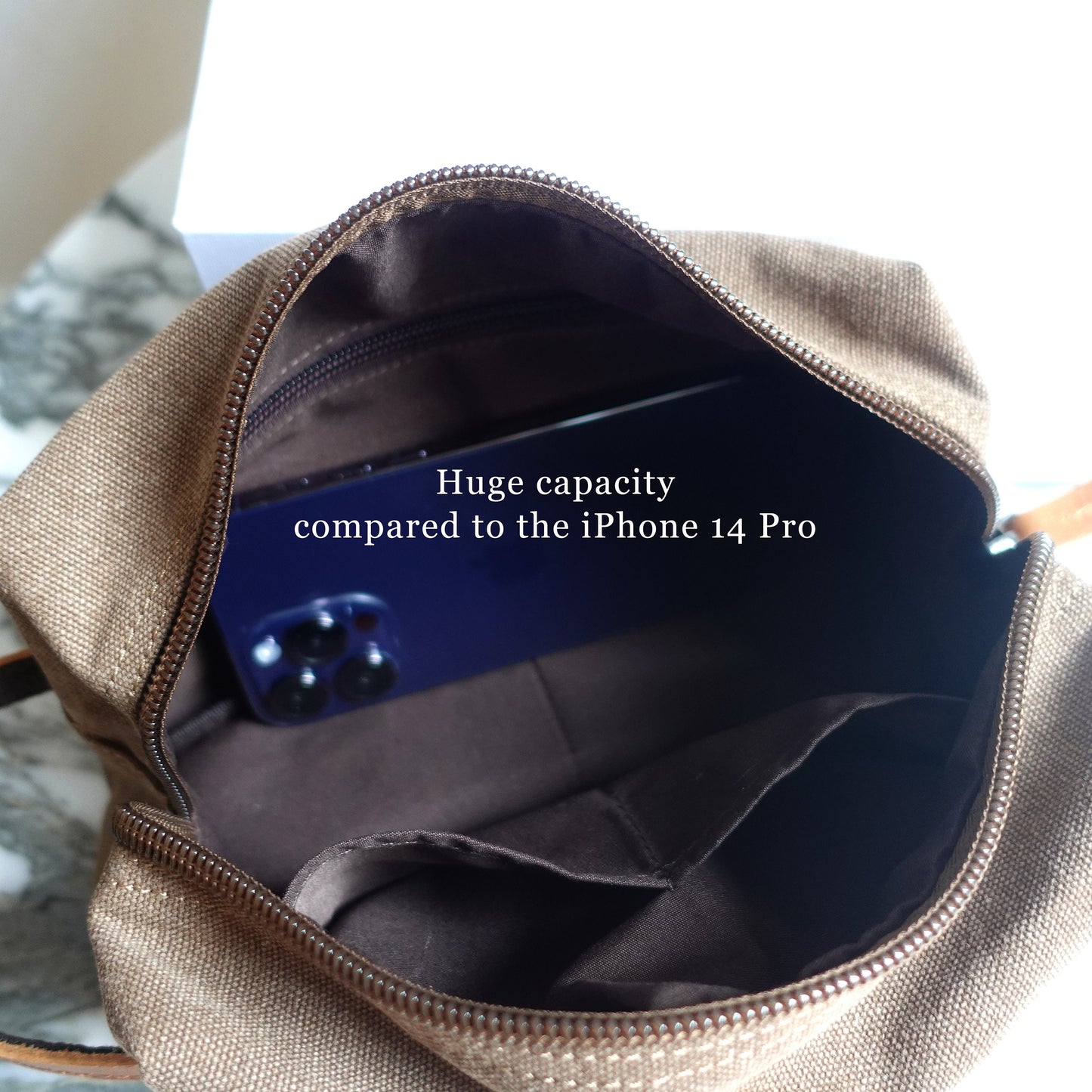 Personalized Men's Toiletry Bag