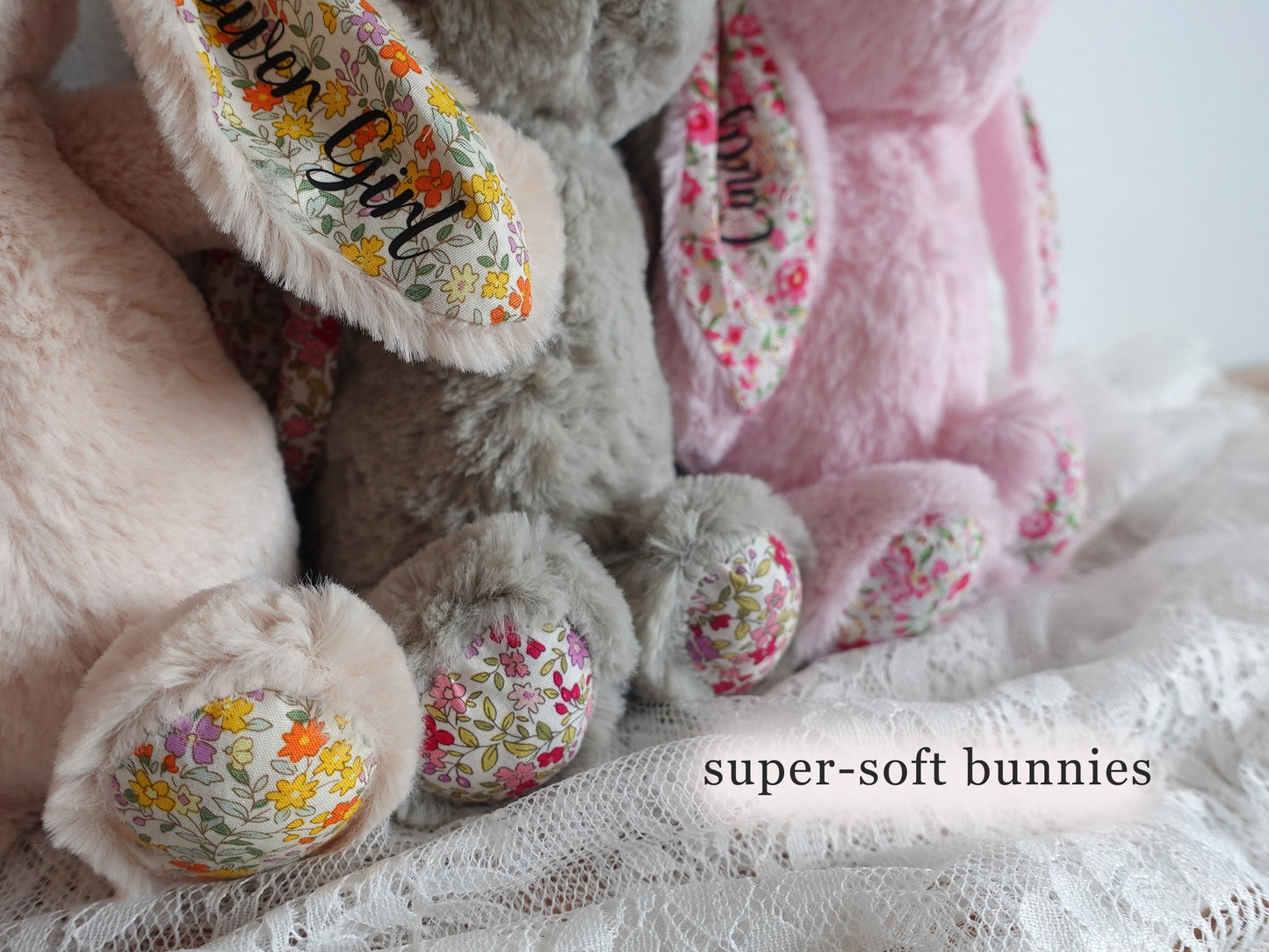 Personalised Flower Girl Gift, Easter Bunny