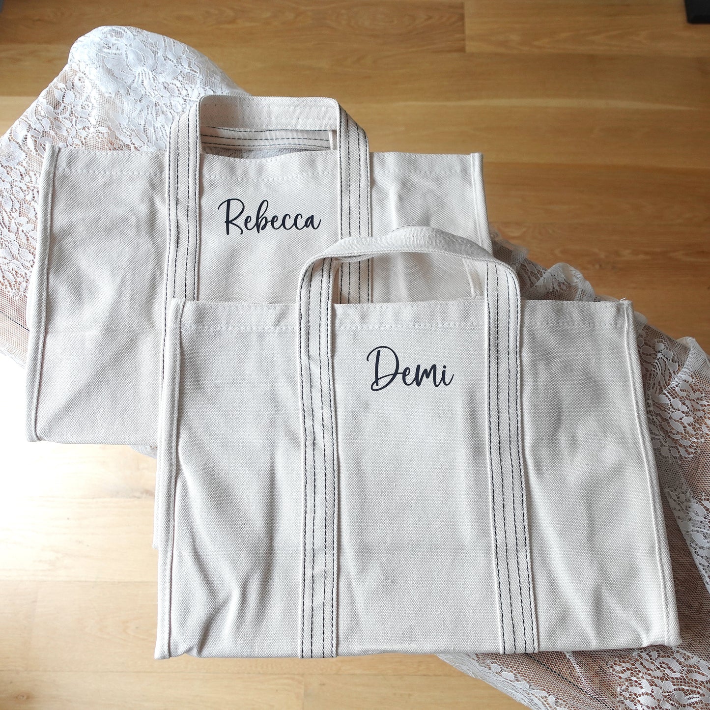 Personalized Canvas Tote Bag