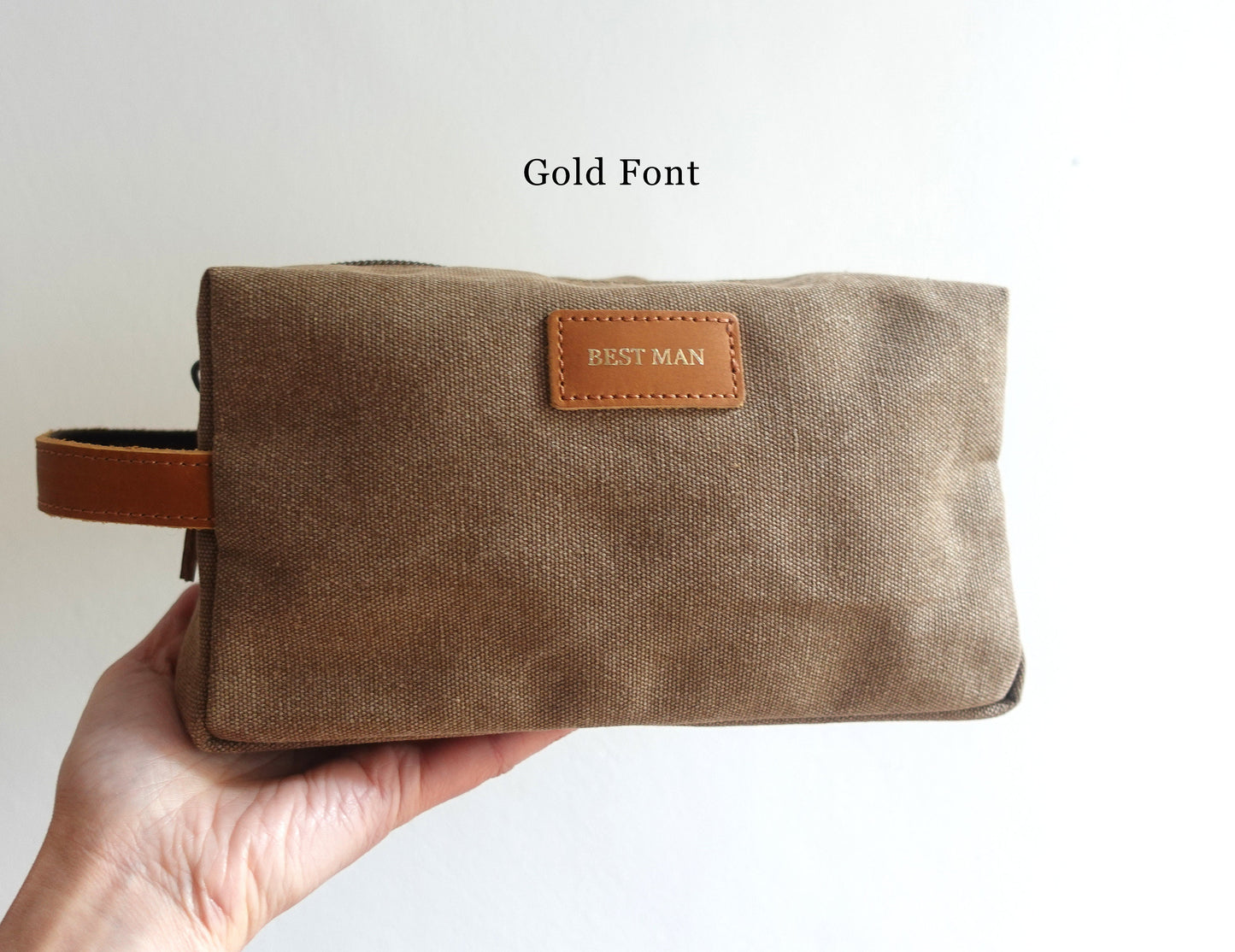 Personalized Men's Toiletry Bag