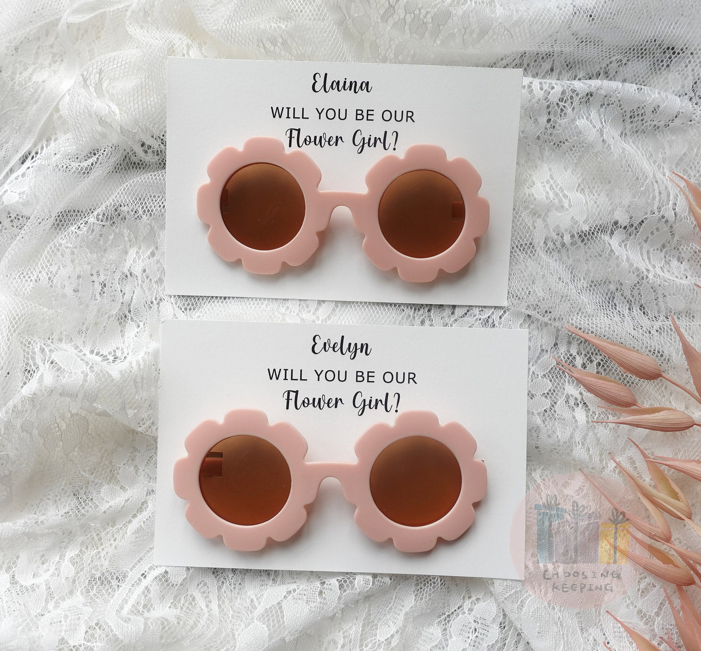 Kids sunglasses Flower Girl Gift