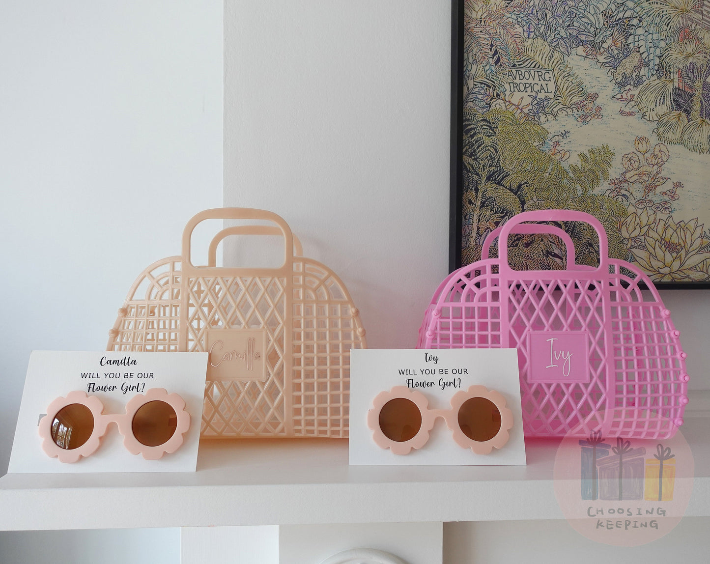 Personalized Jelly Bag, Gift Basket