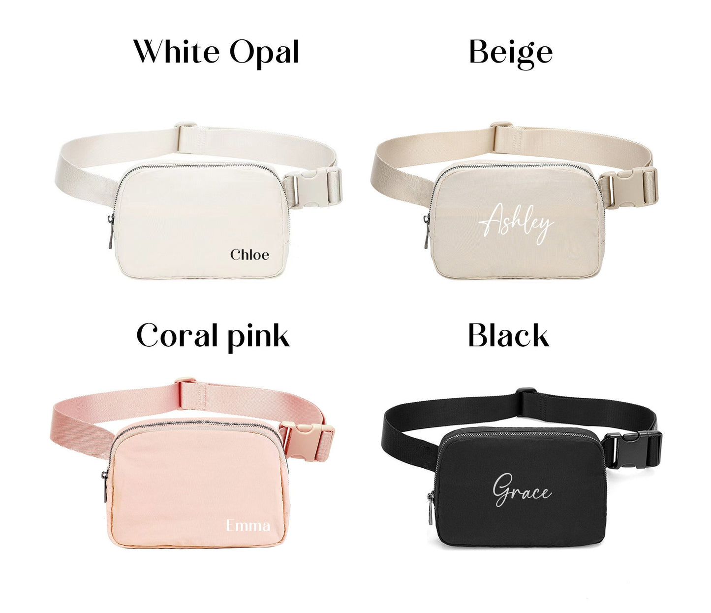 Personalized Everywhere Belt Bag