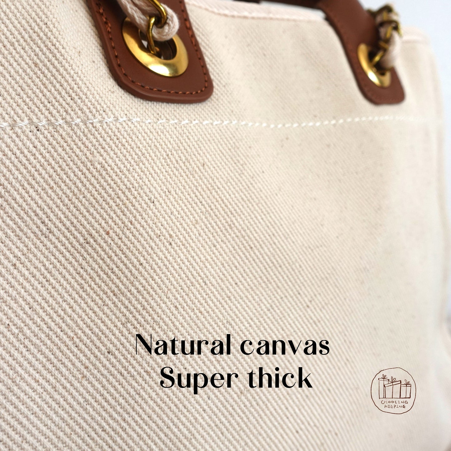 Personalised Shoulder Tote Bag with Chain