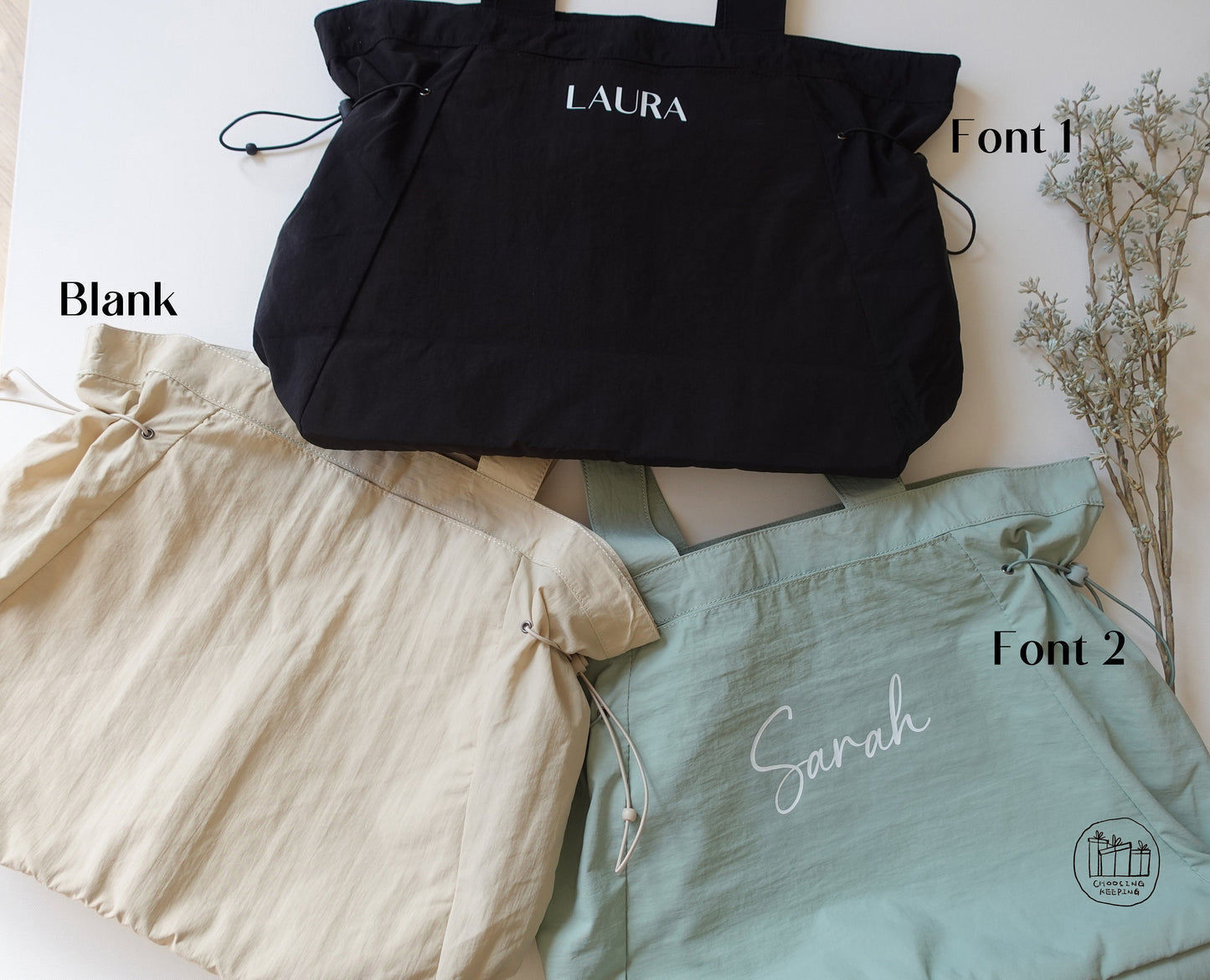 Personalized Lightweight Tote Bag