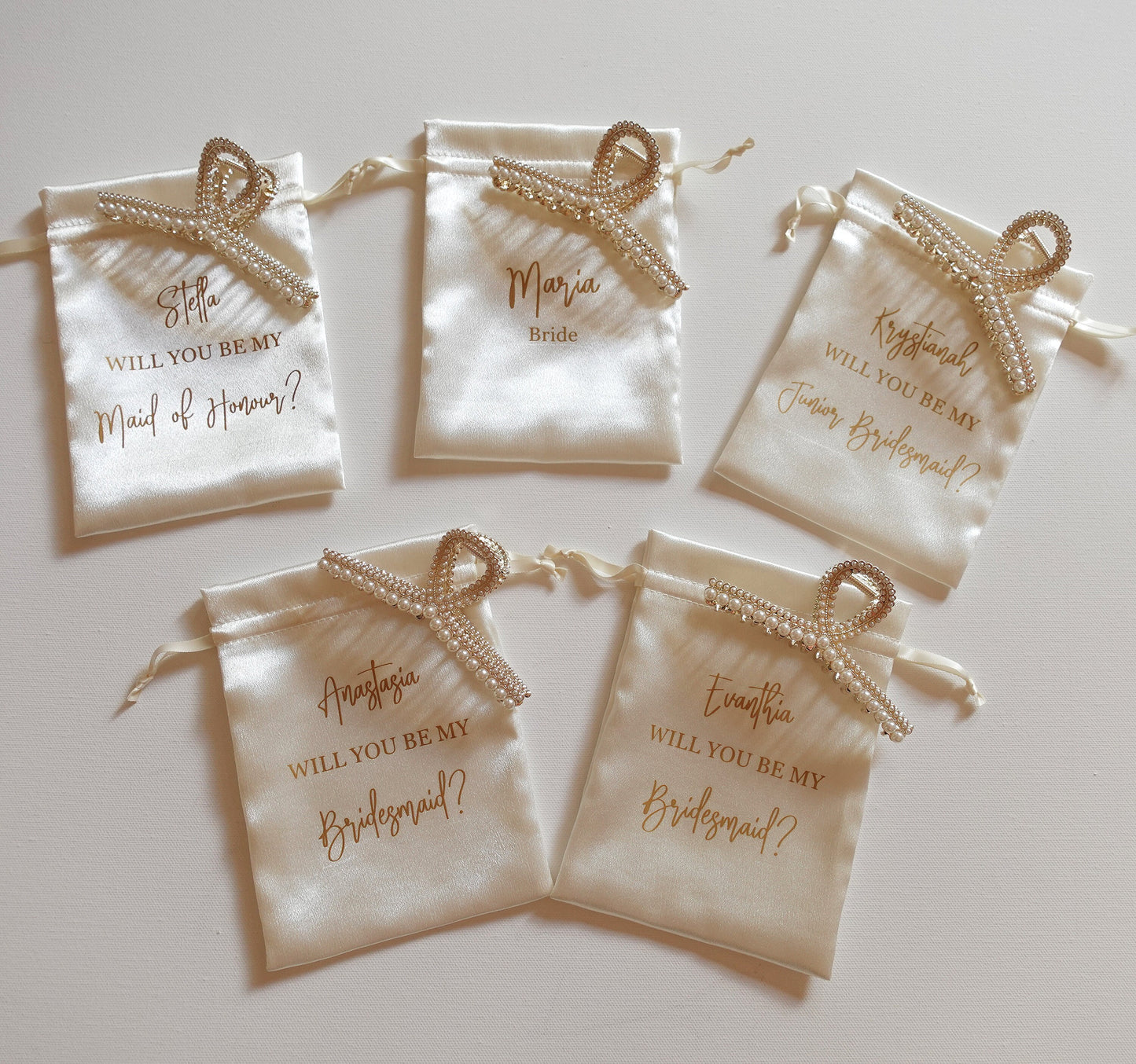 Pearl Hair Clips