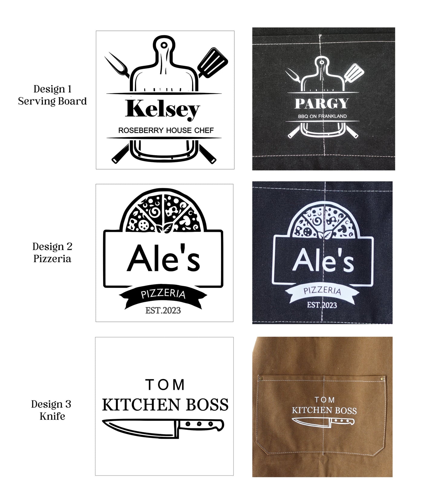 Personalized Grill Master Apron