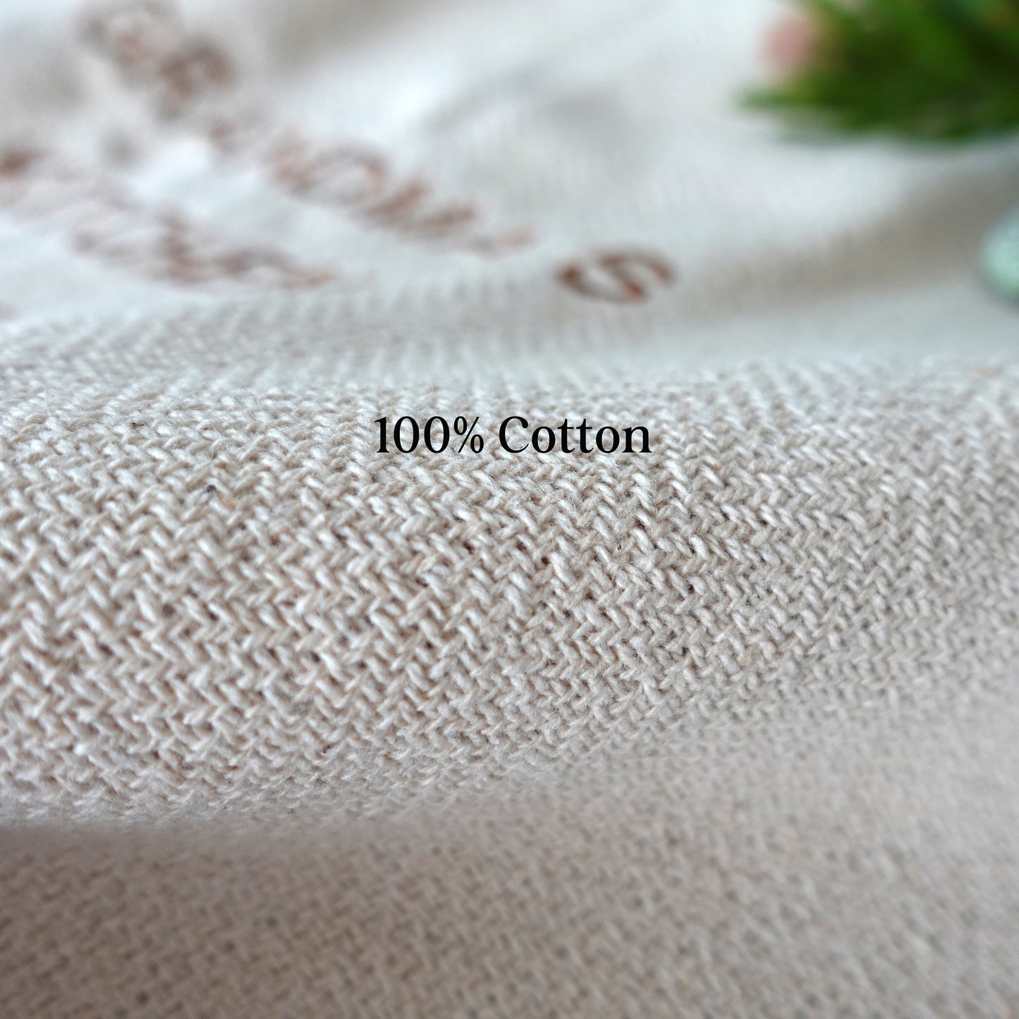 Personalized Embroidery Tea Towel