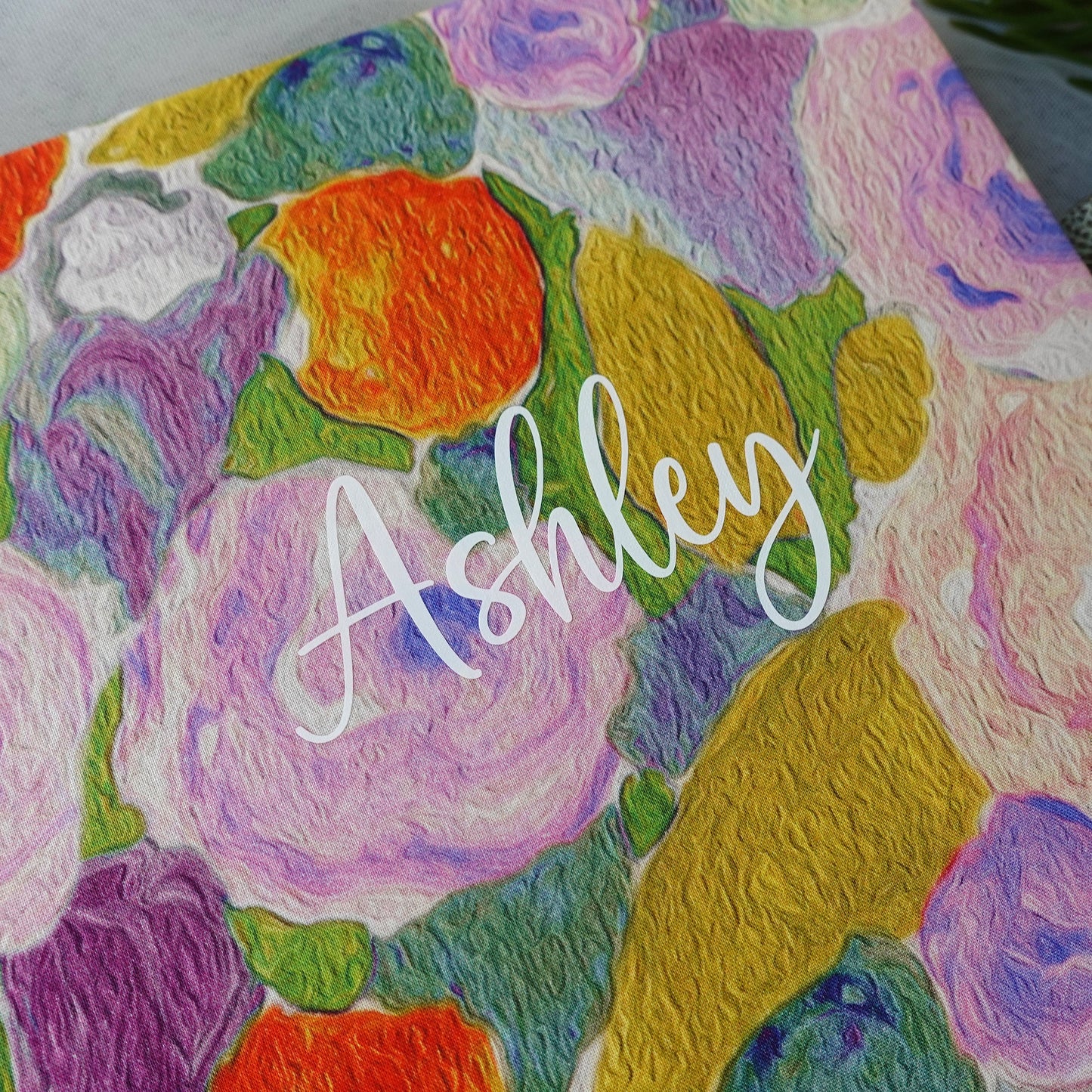 Personalized Floral Notebook, Journal